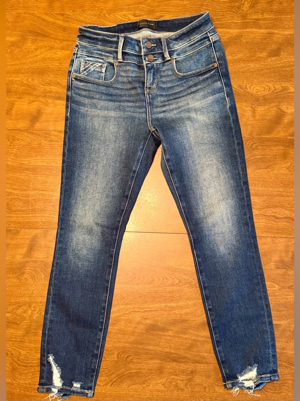 Buckle Black Fit No. 53 Ankle Skinny Jeans 25x27 NWOT